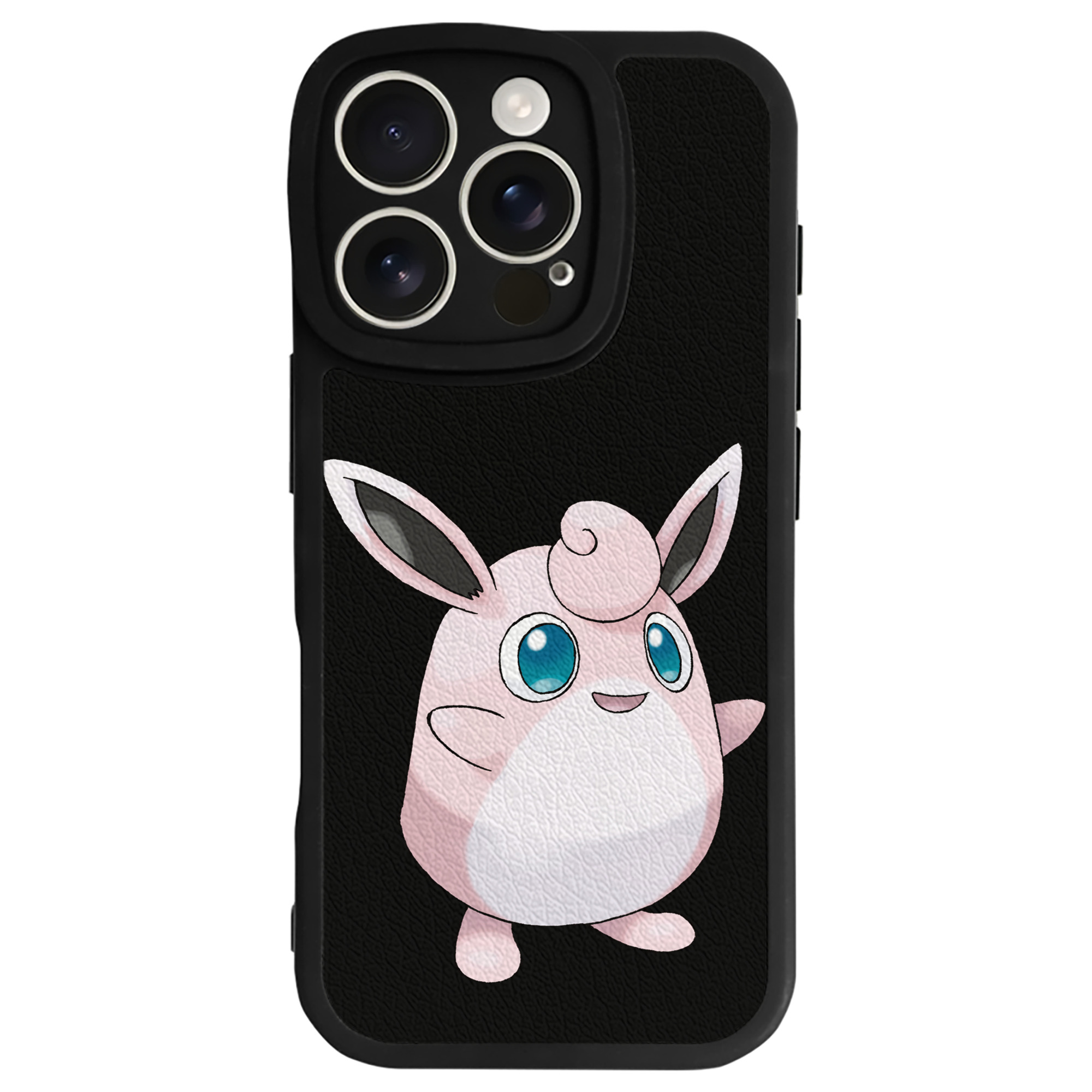 （画像用） ポケットモンスター Pokémon 【iPhone 16シリーズ対応】シリコンスマホケース（レザー調） 材質：シリコン